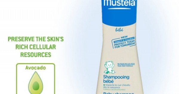 mustela baby shampoo 200ml