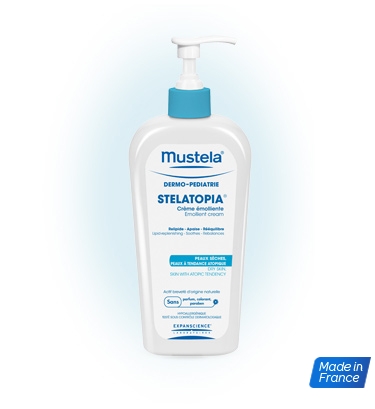 mustela stelatopia dermo pediatrie